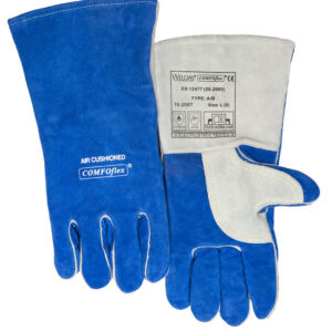 GUANTES DE SOLDAR AZUL 18''